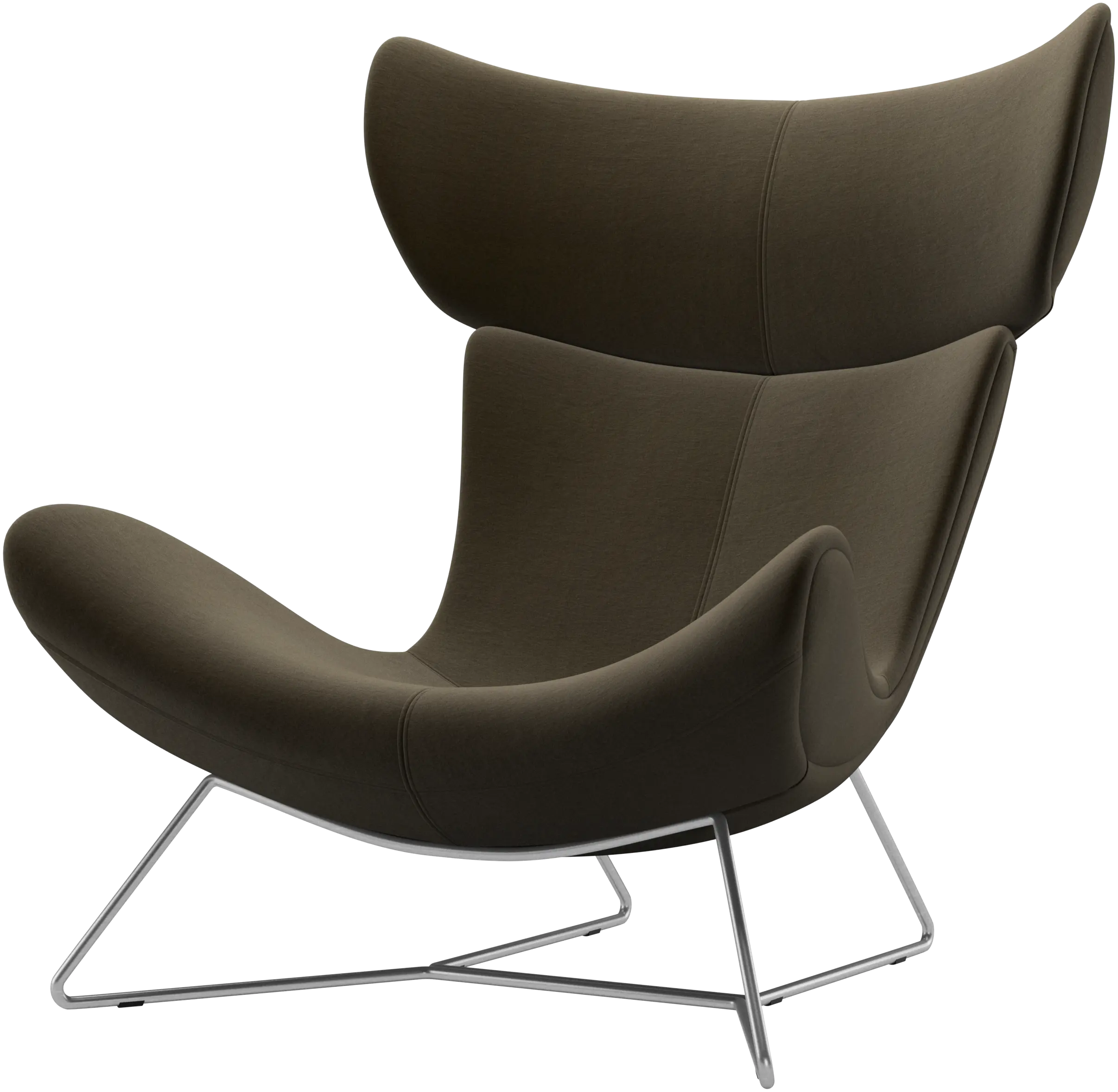 専用　ボーコンセプト　パーソナルチェア　ブラウンレザー BoConcept Squilla アームチェア、回転式 | ボーコンセプト